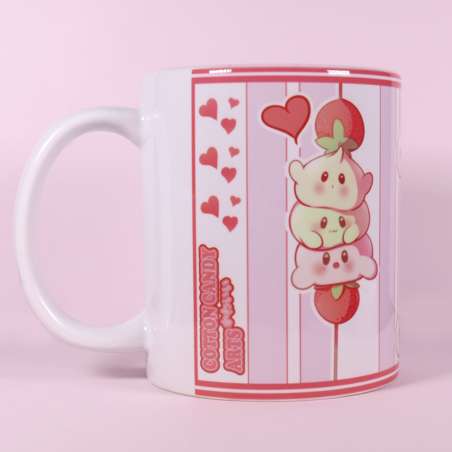 "Mochi Treat" 11oz Ceramic Kawaii Mug - Dishwasher & Microwave Safe