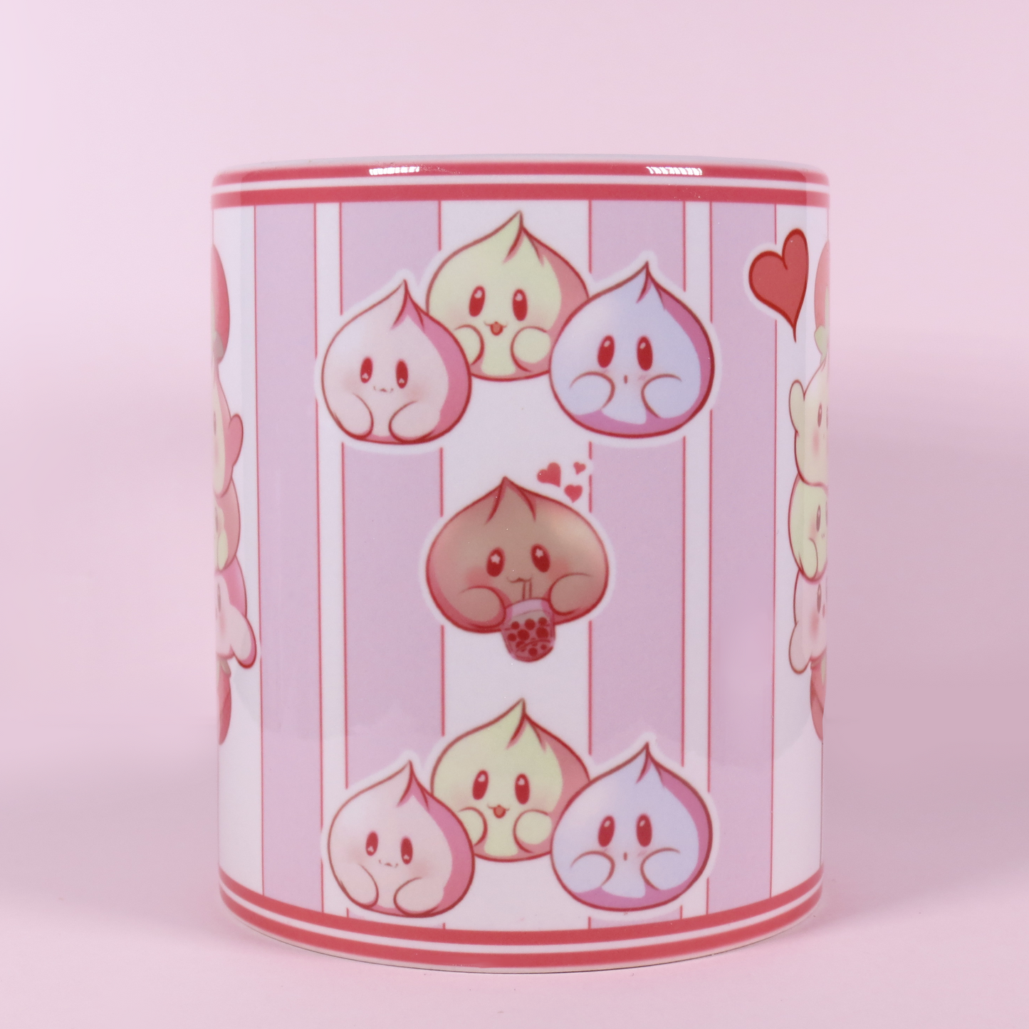 "Mochi Treat" 11oz Ceramic Kawaii Mug - Dishwasher & Microwave Safe