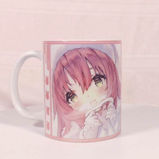 Pink Winter 11oz Ceramic Mug - Dishwasher and Microwave Safe